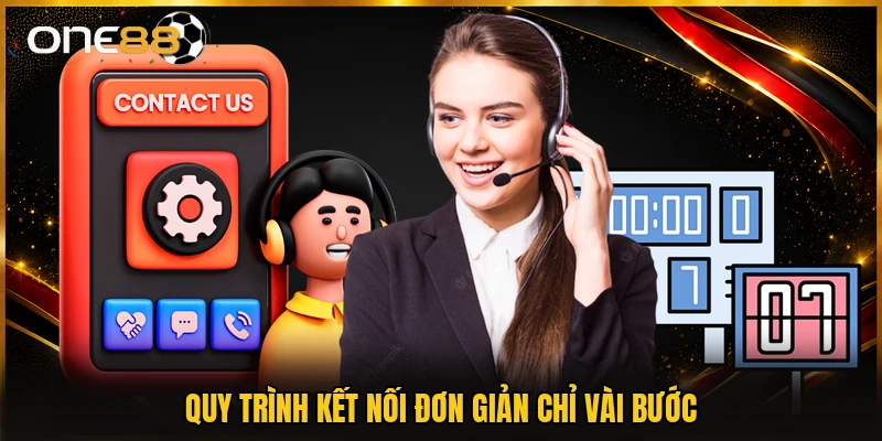 Quy trình kết nối đơn giản chỉ vài bước